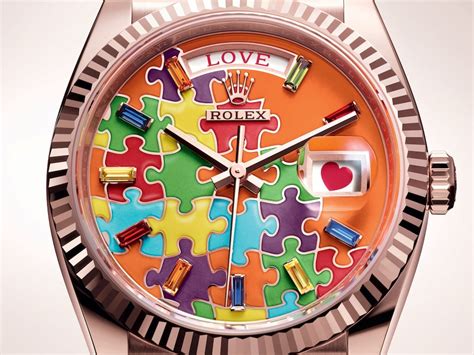 rolex day date puzzle dial.